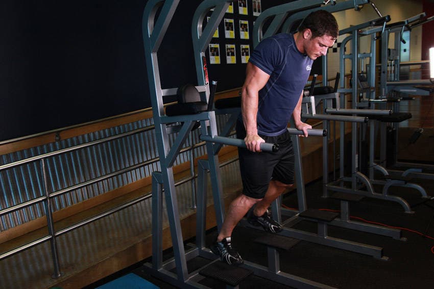 Weighted dip: start position
