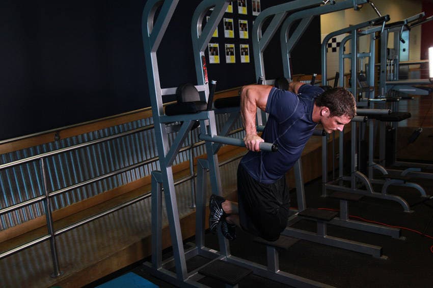 Weighted dip: end position