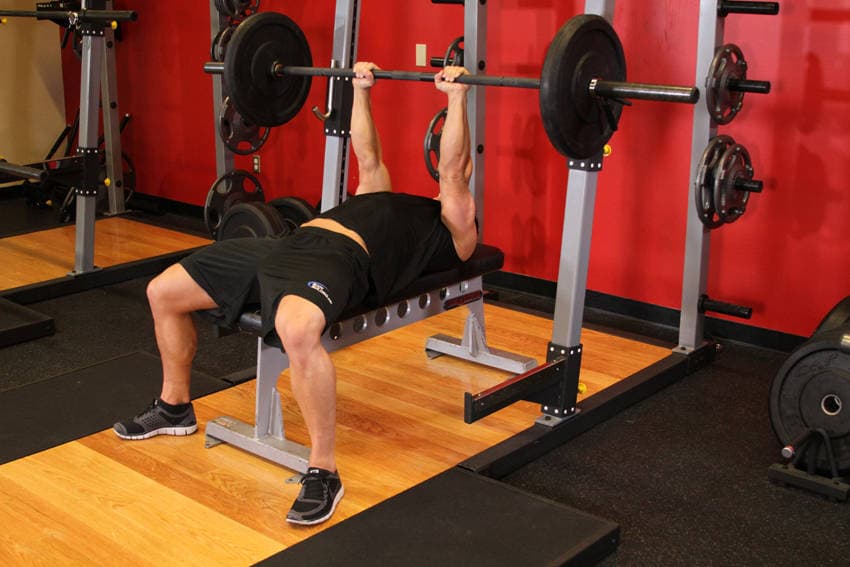 Smith machine JM press: start position