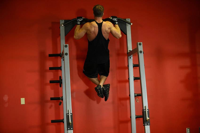 Pull-up: end position